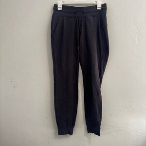 Lululemon Drawstring Black Joggers Size 6